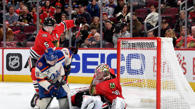 Edmonton Oilers v Chicago Blackhawks