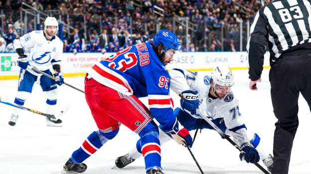 Tampa Bay Lightning v New York Rangers