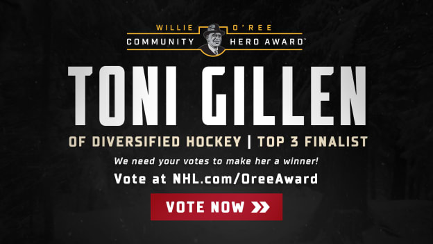 O'Ree finalist spotlight: Toni Gillen