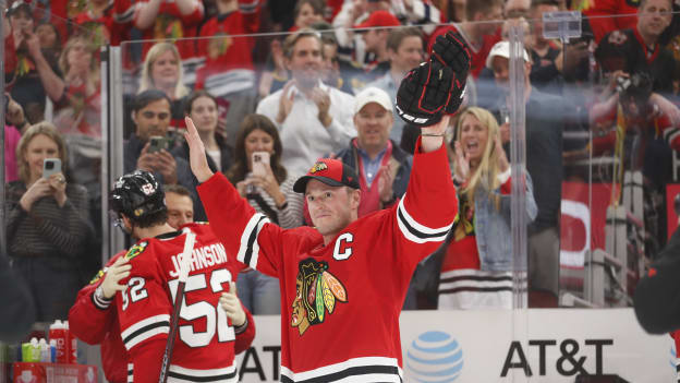 Jonathan Toews' Last Game for Chicago - April 13, 2023