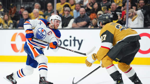 Edmonton Oilers v Vegas Golden Knights - Game One