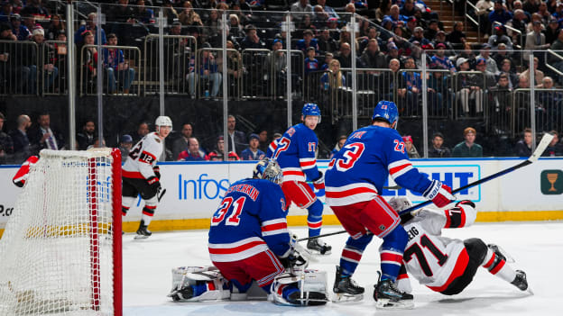 Ottawa Senators v New York Rangers