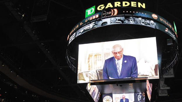 Photos: Willie O'Ree Jersey Retirement Ceremony