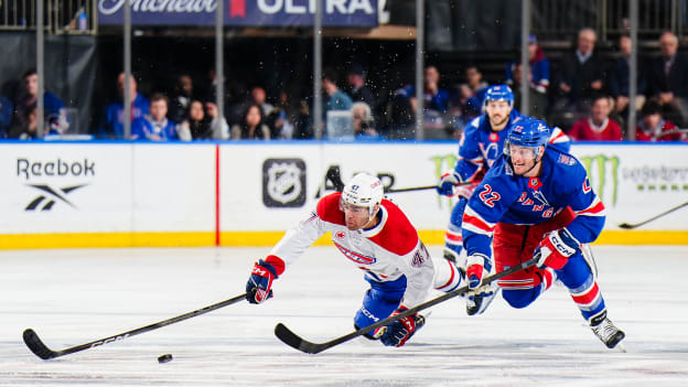 Montreal Canadiens v New York Rangers