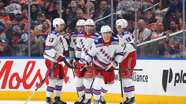 New York Rangers v Edmonton Oilers