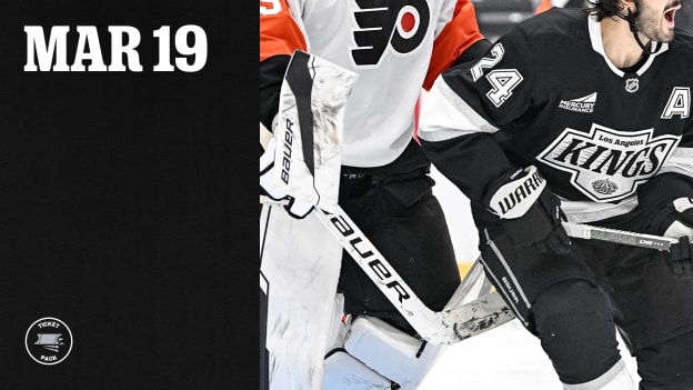 MARCH 19 VS PHILADELPHIA FLYERS