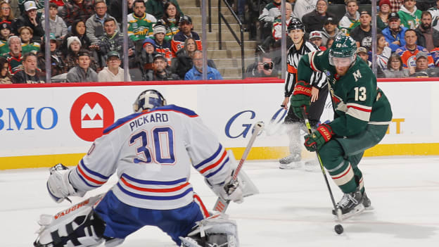 Edmonton Oilers v Minnesota Wild