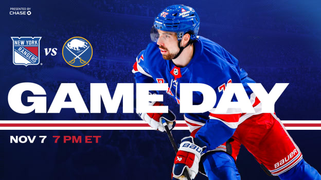 Rangers vs. Sabres: Pregame Notes