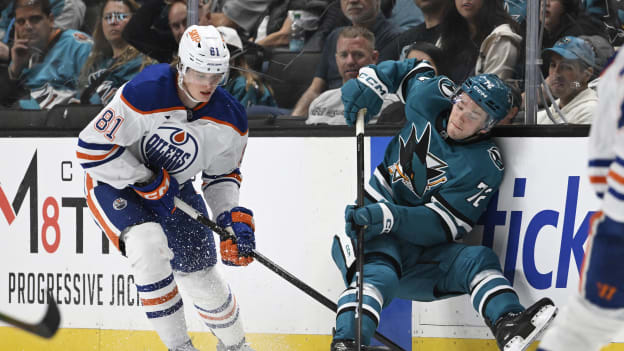 Edmonton Oilers v San Jose Sharks