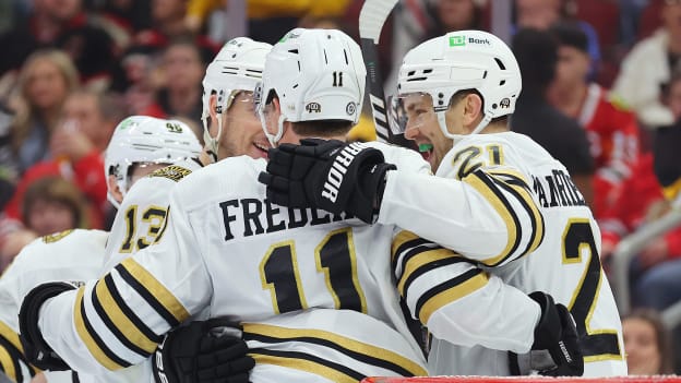 Boston Bruins Wearing Rapid7 Advertisement on Jerseys Starting in