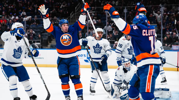 UBS Postgame Photos: Islanders 4, Maple Leafs 3 OT