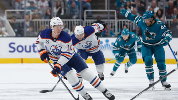 Edmonton Oilers v San Jose Sharks