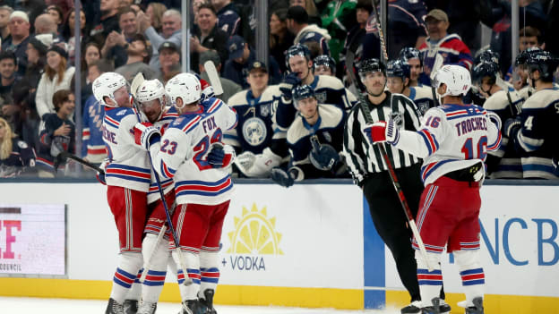 New York Rangers v Columbus Blue Jackets