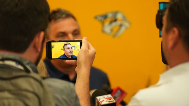 Head Coach Andrew Brunette Arrives in Smashville