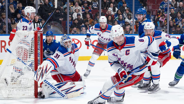 New York Rangers v Vancouver Canucks