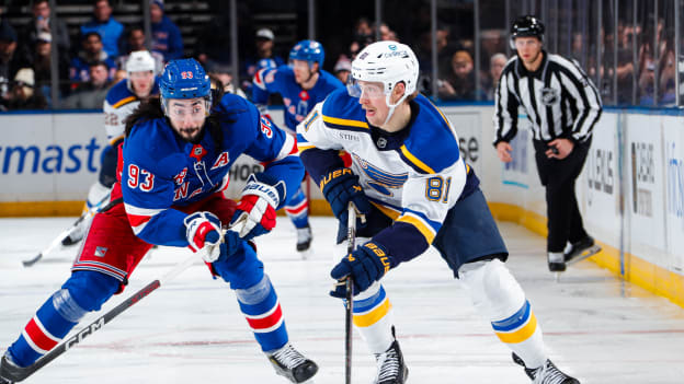 St Louis Blues v New York Rangers