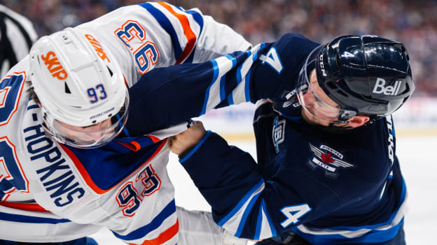Edmonton Oilers v Winnipeg Jets