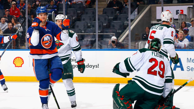 UBS Postgame Photos: Wild 4, Islanders 2