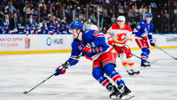 Calgary Flames v New York Rangers