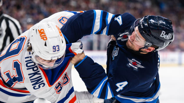 Edmonton Oilers v Winnipeg Jets