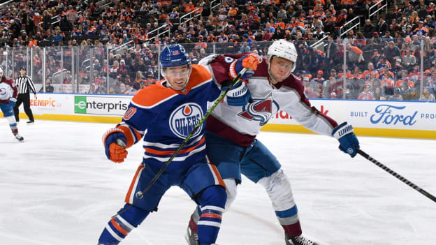 GALLERY: Oilers vs. Avalanche