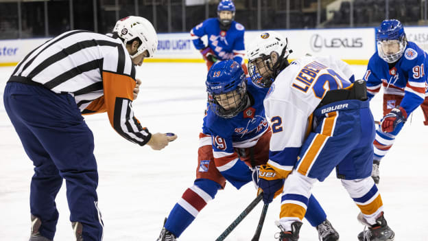 Jr. Rangers vs Jr. Islanders @ MSG