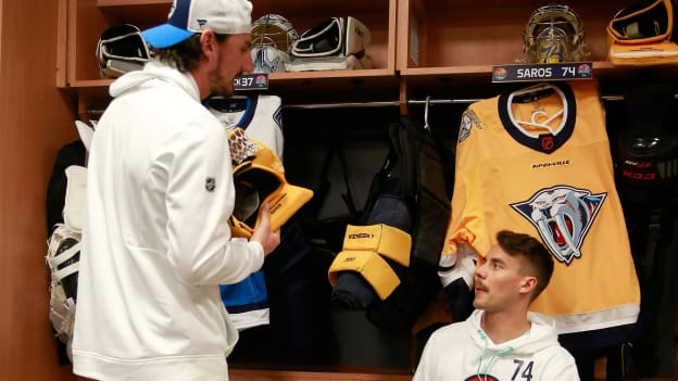 Best of Juuse Saros at the 2023 NHL All-Star Weekend