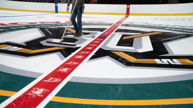 Honda Center Ice Installation 2023