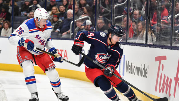 Blue Jackets vs. Rangers - February 14, 2020
