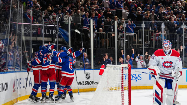 Montreal Canadiens v New York Rangers