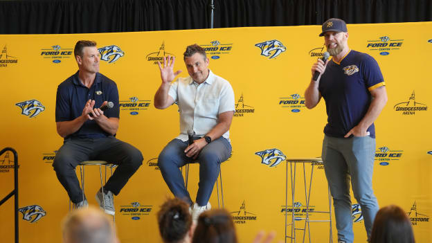 Andrew Brunette Meets Preds Fans at Summer Select-a-Seat