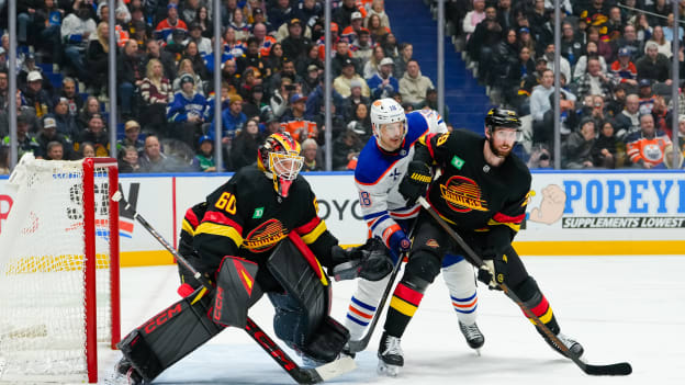 Edmonton Oilers v Vancouver Canucks
