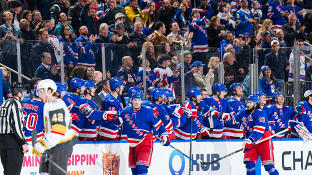 Vegas Golden Knights v New York Rangers