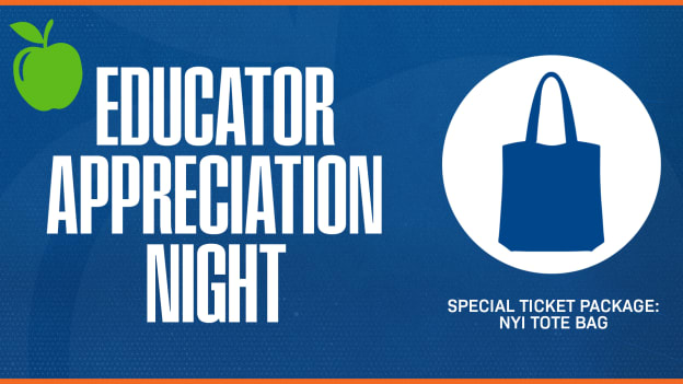 <center><h3 class="promoTitle">Educator Appreciation Night</h3><p class="promoGameDetails">vs. CHI | Tuesday, Mar. 24 | 7:00 PM</p></center>