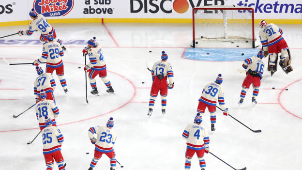 Winter Classic Warmups