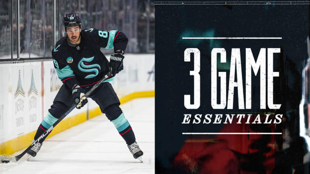 Capitals (25-21-7) vs. Kraken (23-19-9) | 7:00 p.m.