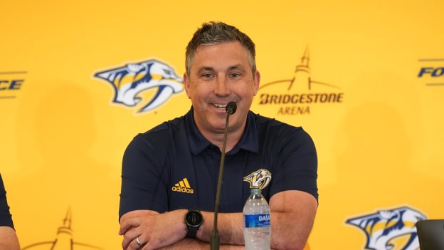 Head Coach Andrew Brunette Arrives in Smashville