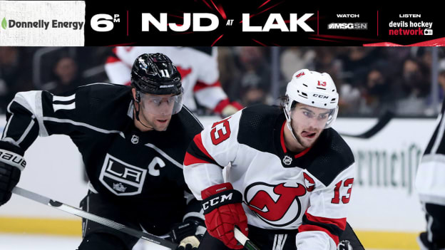 PRE-GAME: Devils Kick Off New Year in LA