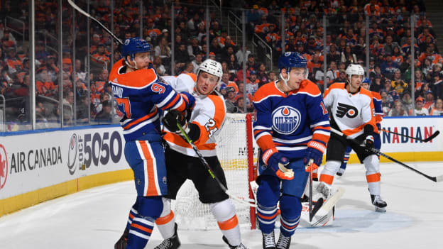 GALLERY: Oilers vs. Flyers