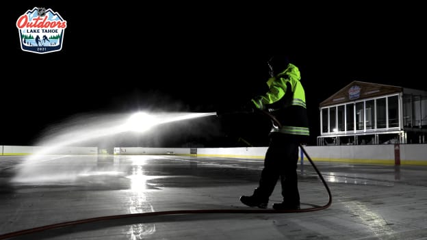 NHL Outdoors: Lake Tahoe Preparations