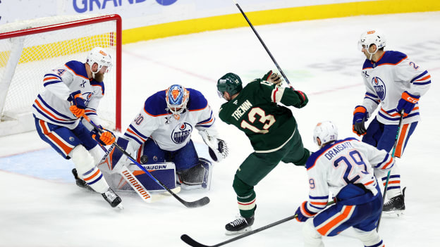 Edmonton Oilers v Minnesota Wild
