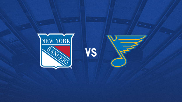 New York Rangers vs. St. Louis Blues