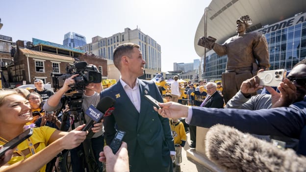 Pekka Rinne Statue Unveiling