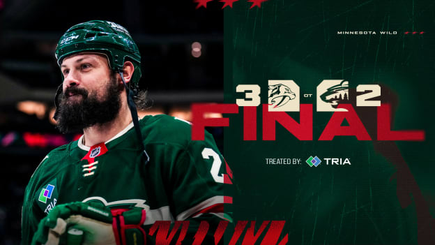 Game Recap: Predators 3, Wild 2