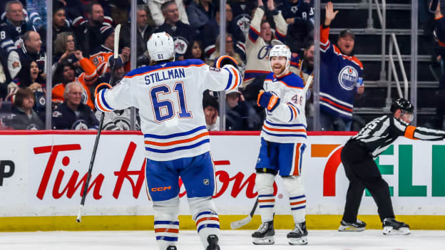 Edmonton Oilers v Winnipeg Jets
