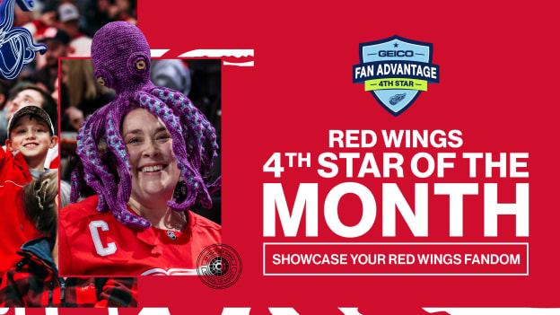 Red Wings 4th Star of the Month