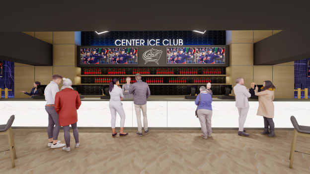 Blue Jackets announce the Center Ice Club