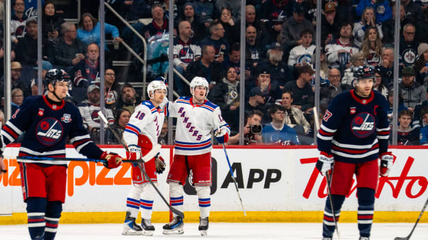 New York Rangers v Winnipeg Jets