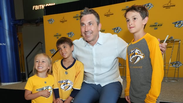 Andrew Brunette Meets Preds Fans at Summer Select-a-Seat
