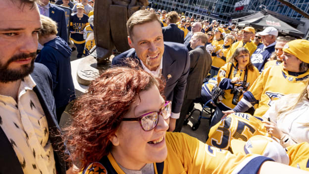 Pekka Rinne Statue Unveiling